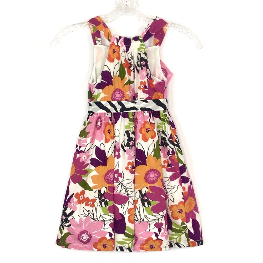 🛍 Gymboree Wild For Zebras Floral Dress Girls 5 - Picture 5 of 14